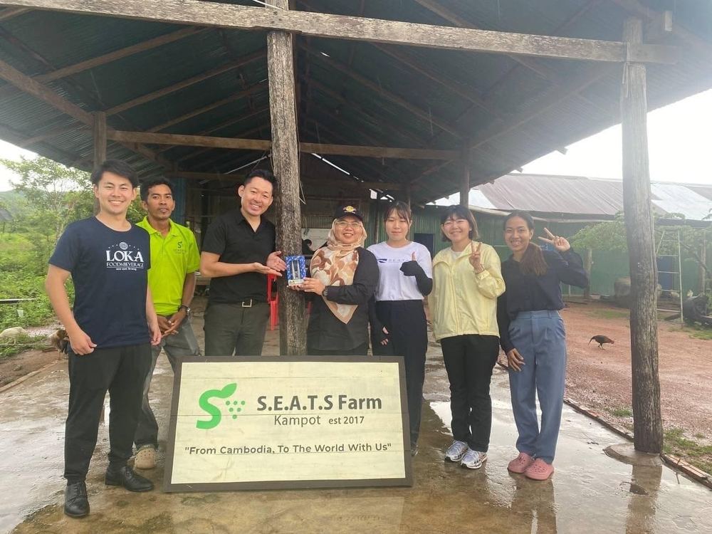 S.E.A.T.S Farm Welcomes Malaysian Diplomats of Thailand to Kampot Farm