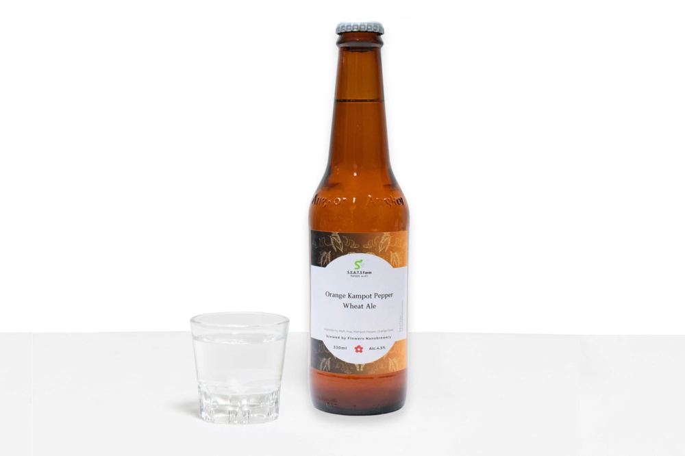 Orange Kampot Pepper Wheat Ale