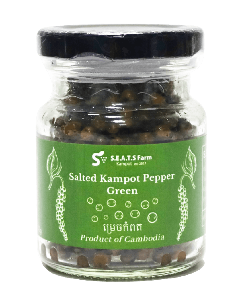 Green Salted Kampot Pepper