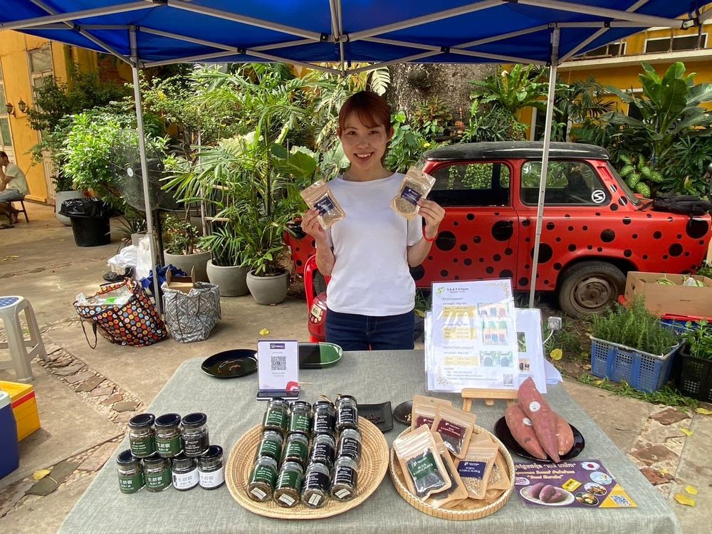 We Participated in Farmers' Market in Phnom Penh