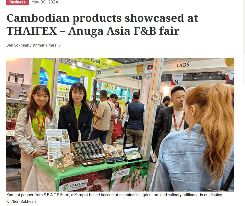We Participated in THAIFEX-Anuga Asia 2024 Held in Bangkok, Thailand